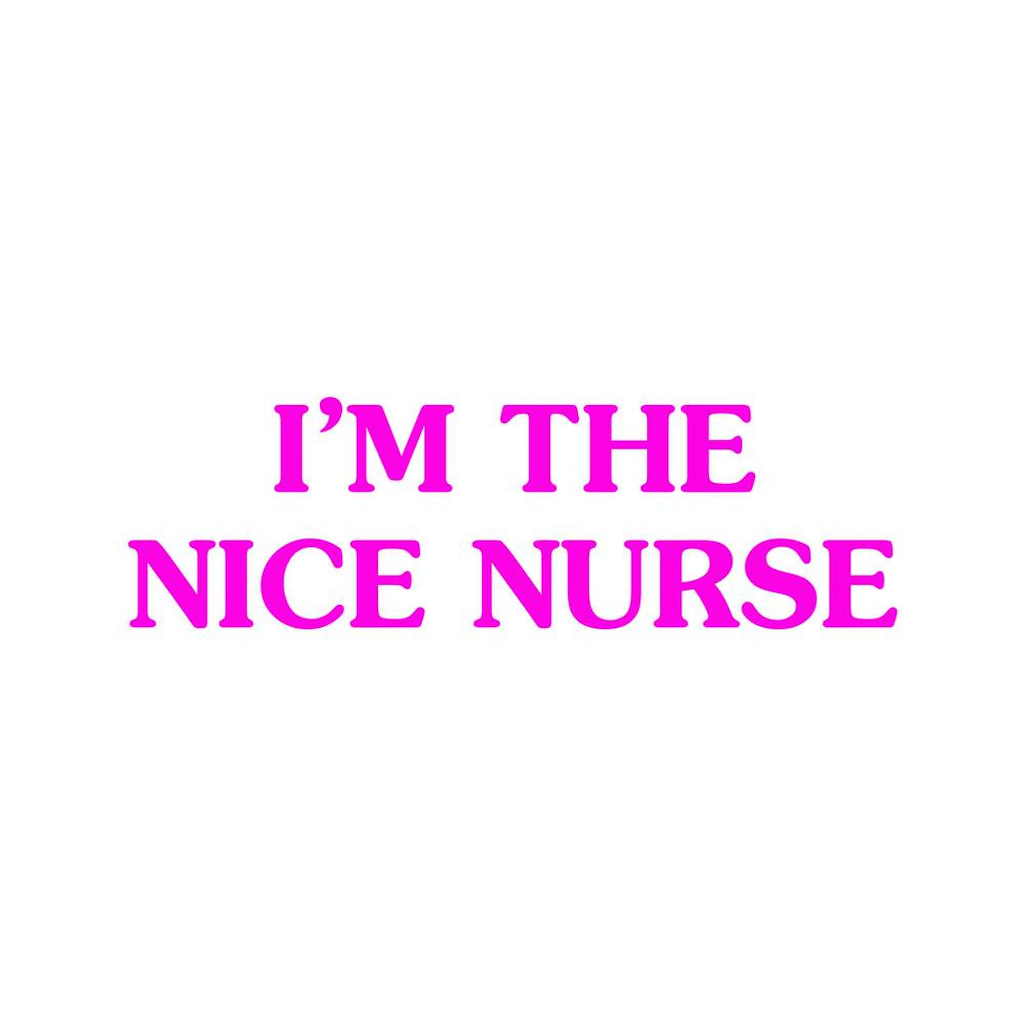 Pink Nice Nurse 20 oz Stainless Steel Travel Mug - Insulated Coffee Tumbler for Hot & Cold Drinks - Perfect Gift for Nurses, Healthcare Workers & Medical Students