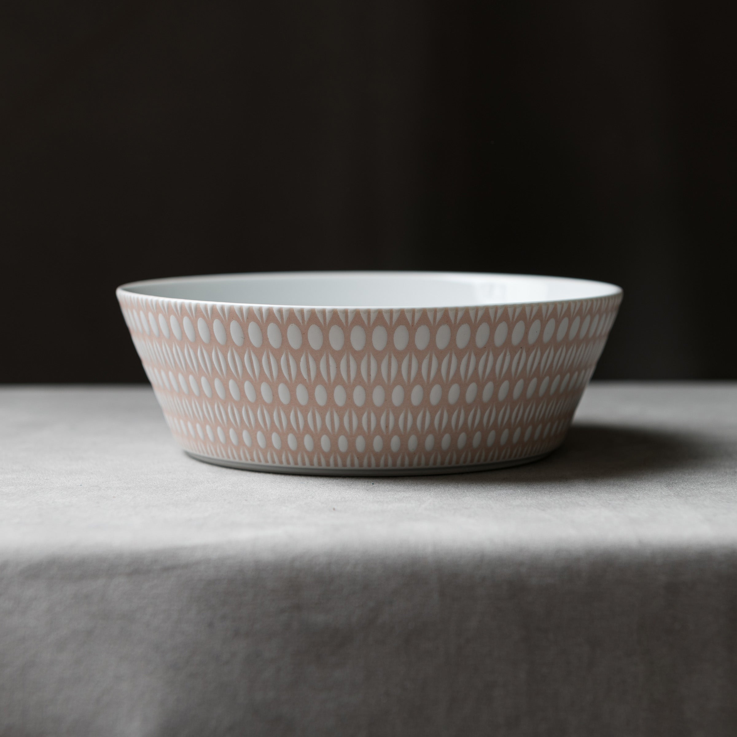 NISHIYAMA Saint Amuse Bowl - 5 Color Options | Elegant Ceramic Serving Bowl for Salads, Pasta & Desserts | Perfect for Dining, Entertaining & Gifts