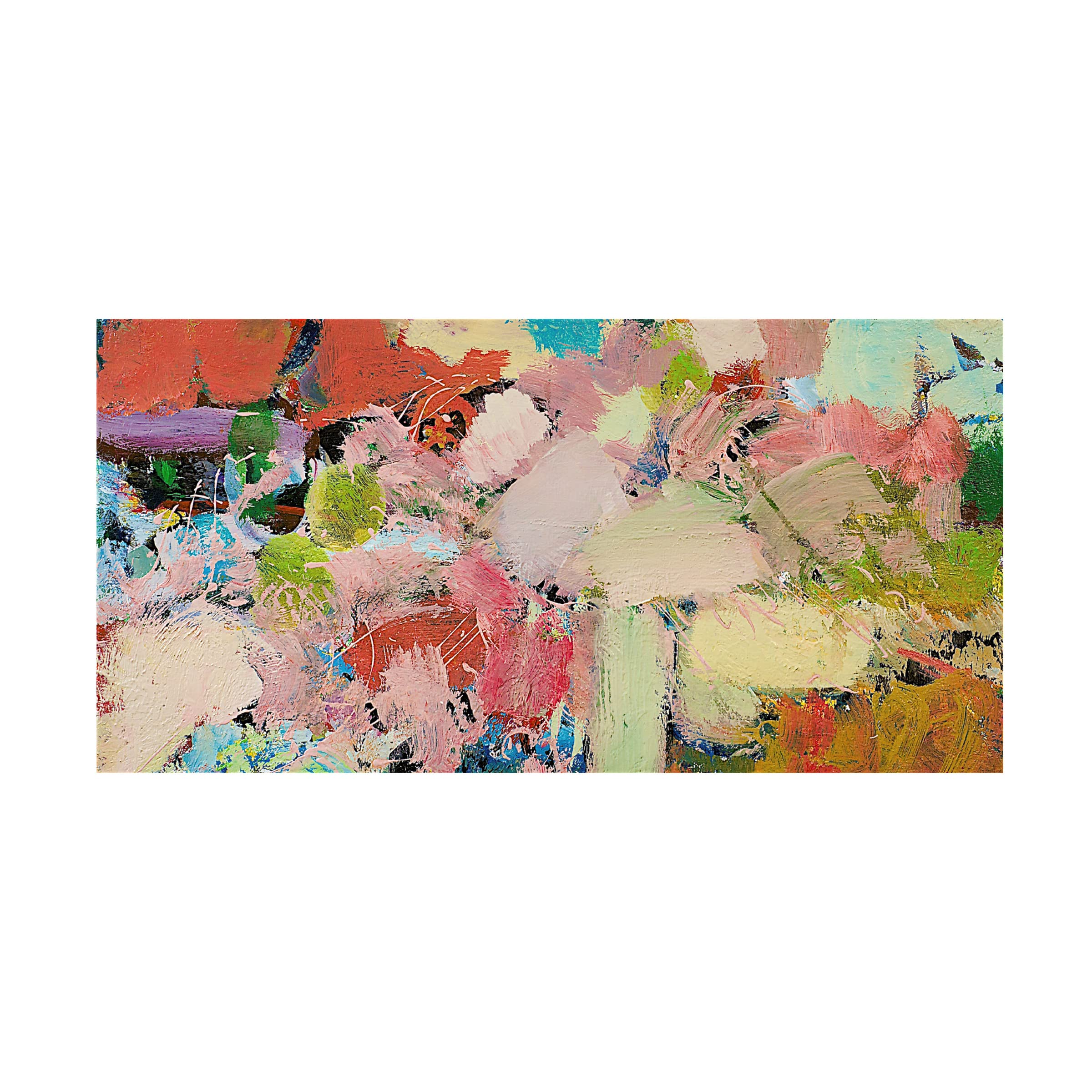 Allan Friedlander 'Azaleas' Floral Canvas Wall Art Print - Vibrant Botanical Home Decor for Living Room, Bedroom & Office