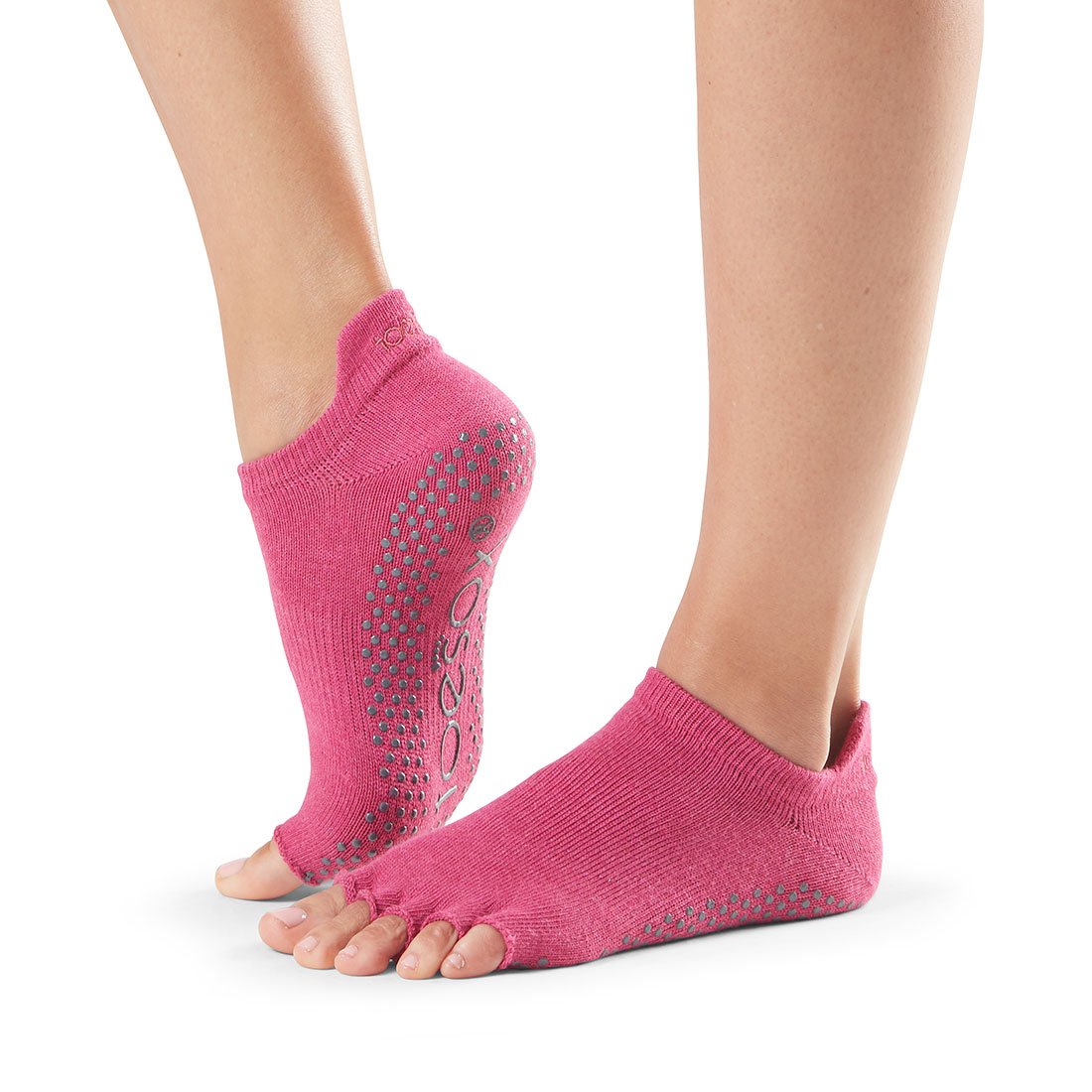 ToeSox Low Rise Grip Socks for Yoga, Pilates & Barre - Non-Slip Workout Socks with Arch Support for Women