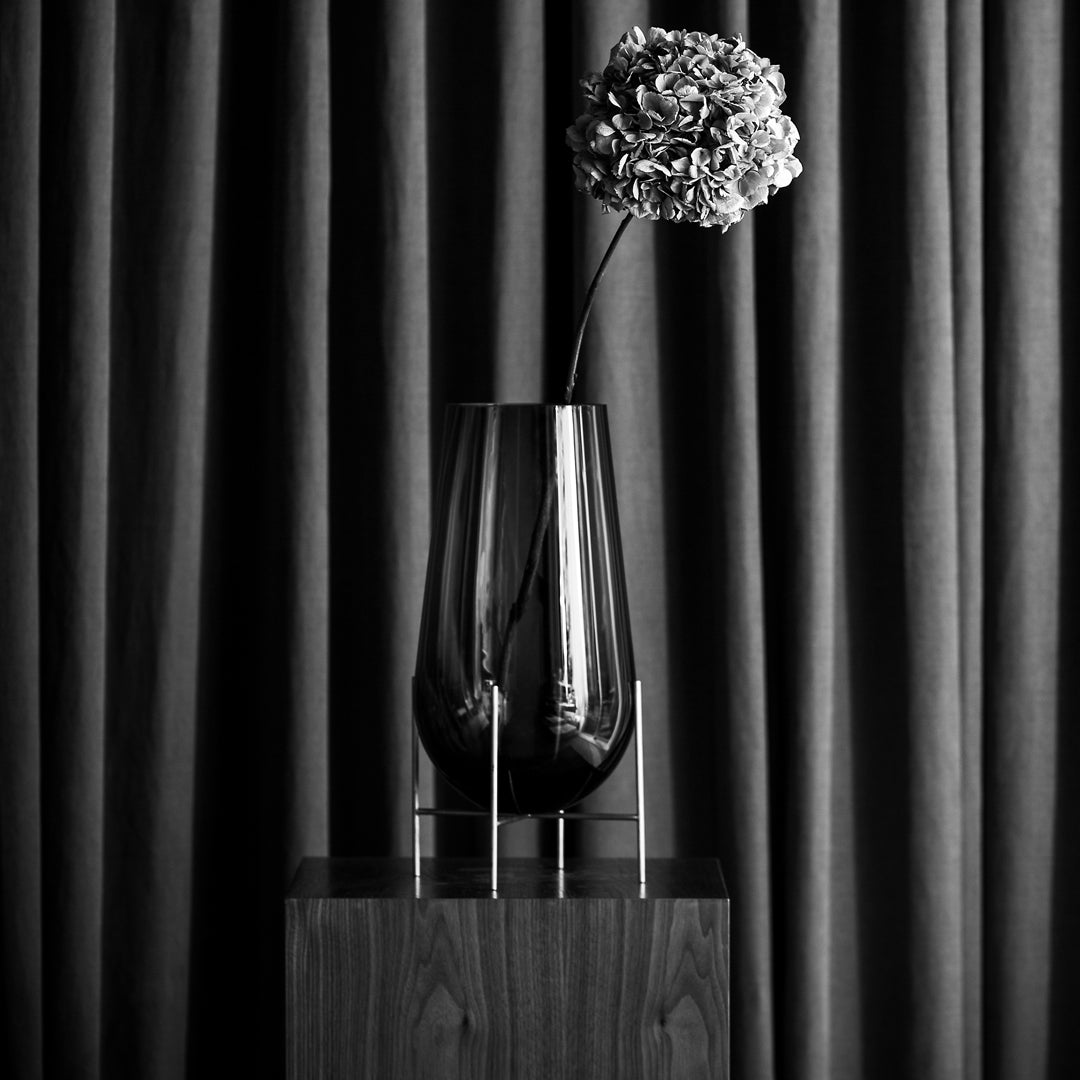 Theresa Arns Echasse Vase - Modern Ceramic Home Decor for Dining Table, Living Room & Office - Perfect for Flowers, Centerpieces & Interior Design
