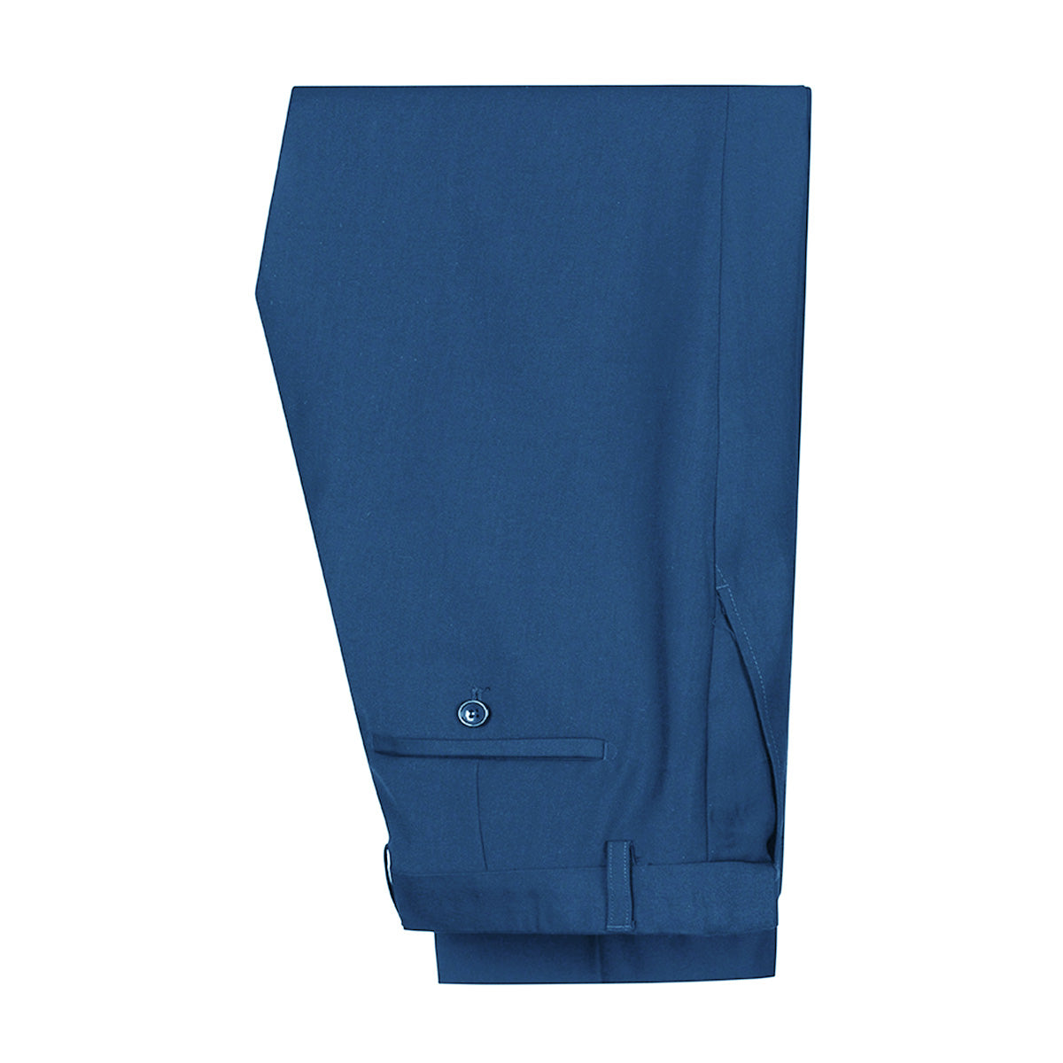 3-Piece Notched Lapel Casual Suit in Steel Blue | Slim Fit Men's Business Blazer & Dress Pants Set | Perfect for Weddings, Office Wear & Formal Events