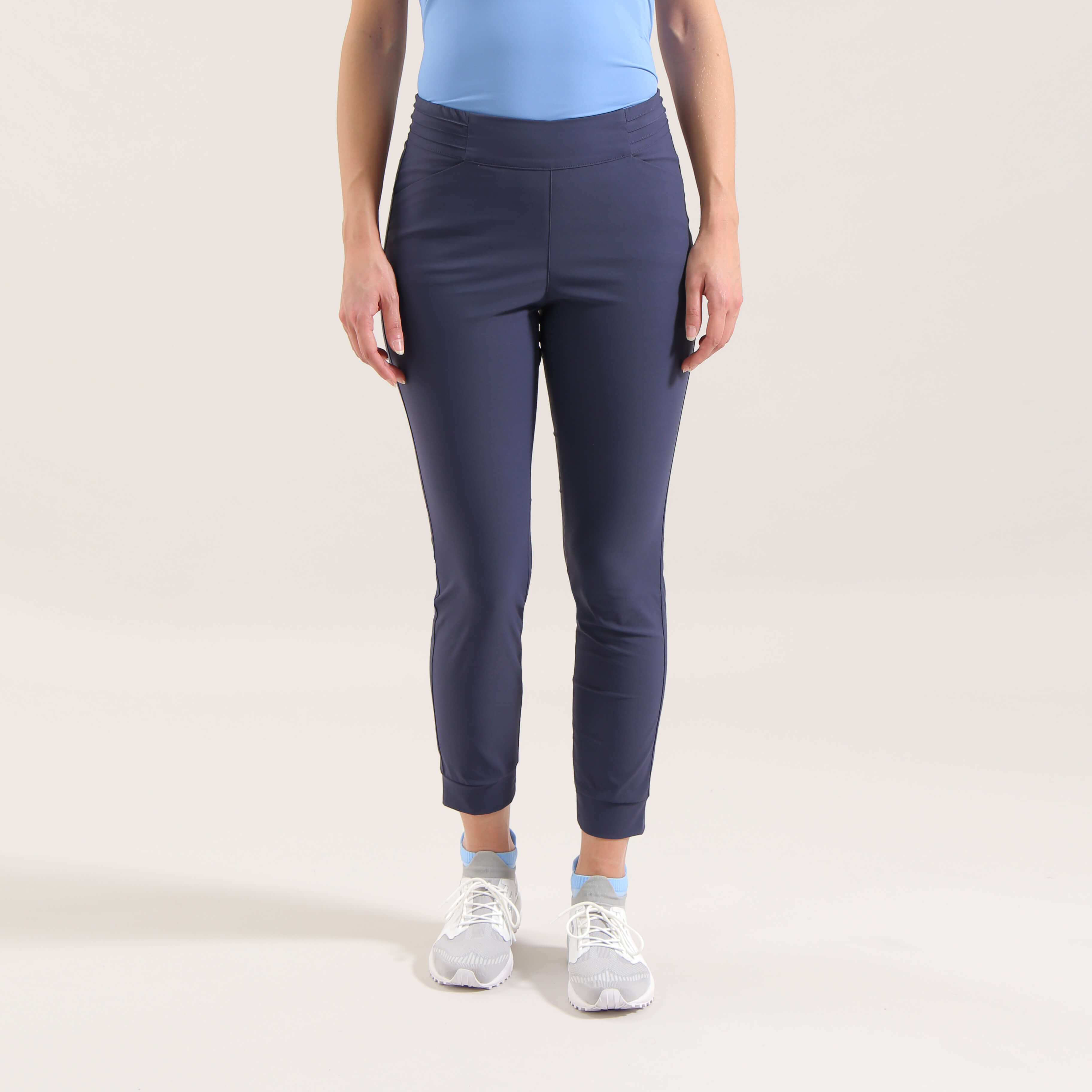 SABANAS Pull On Comfort Pants for Women - Soft Stretch Lounge Pants, Elastic Waband, Relaxed Fit - Perfect for Yoga, Sleepwear, and Home Comfort (Final Sale)