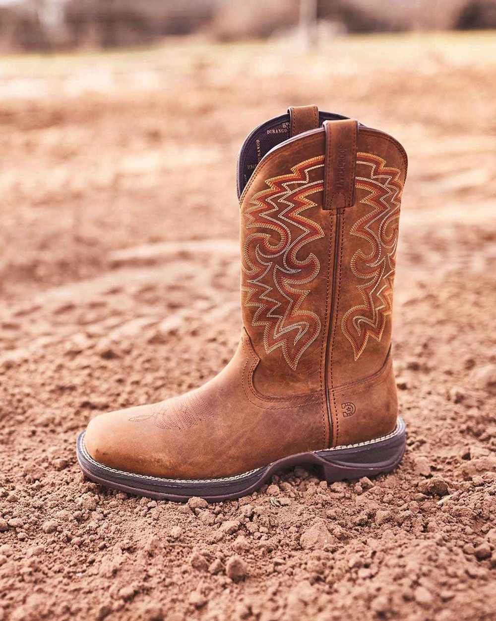 Durango Men's Rebel Waterproof Western Boots - Durable Cowboy Boots for Riding, Hiking & Outdoor Work - Comfortable & Stylish for Ranch, Farm & Country Wear