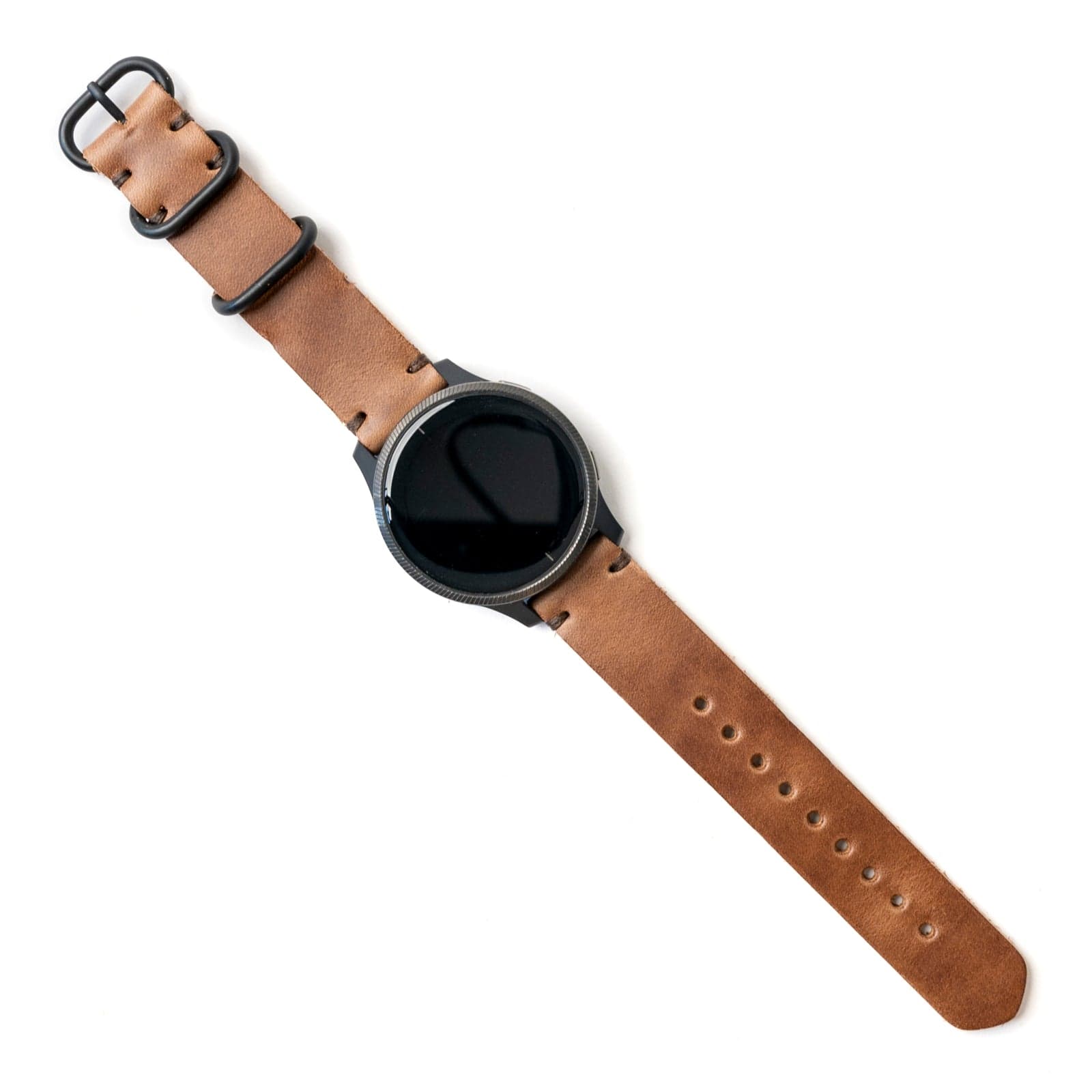 Premium Genuine Leather Replacement Watch Band for Garmin Smartwatches - Comfortable & Durable Strap for Fenix, Forerunner, Vivoactive Series - Perfect for Workouts, Running & Everyday Wear