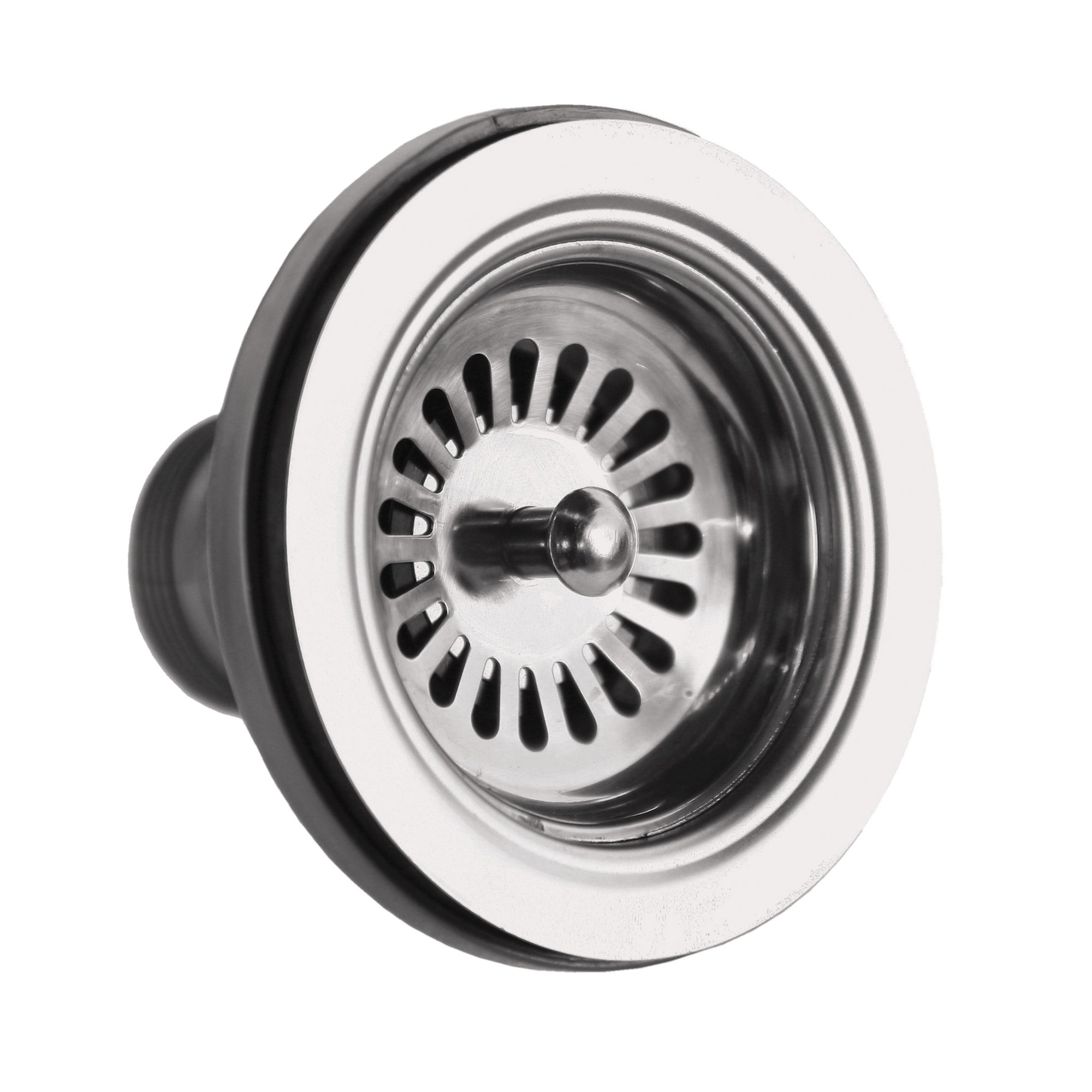 Heavy Duty Drain Assembly Kit - Durable Stainless Steel Sink Drain with Strainer - Perfect for Kitchen, Bathroom & Laundry Sink Installation