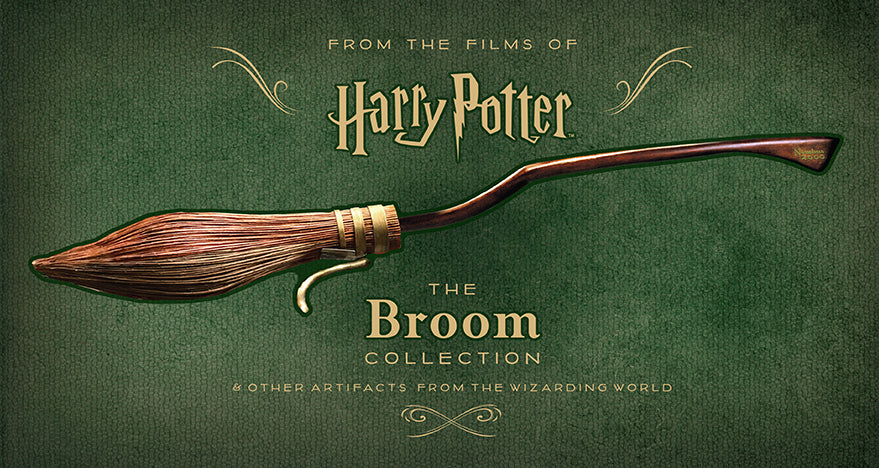 Harry Potter Broomstick Collection - Official Replica Flying Brooms for Fans & Collectors - Perfect for Cosplay, Halloween, and Home Decor