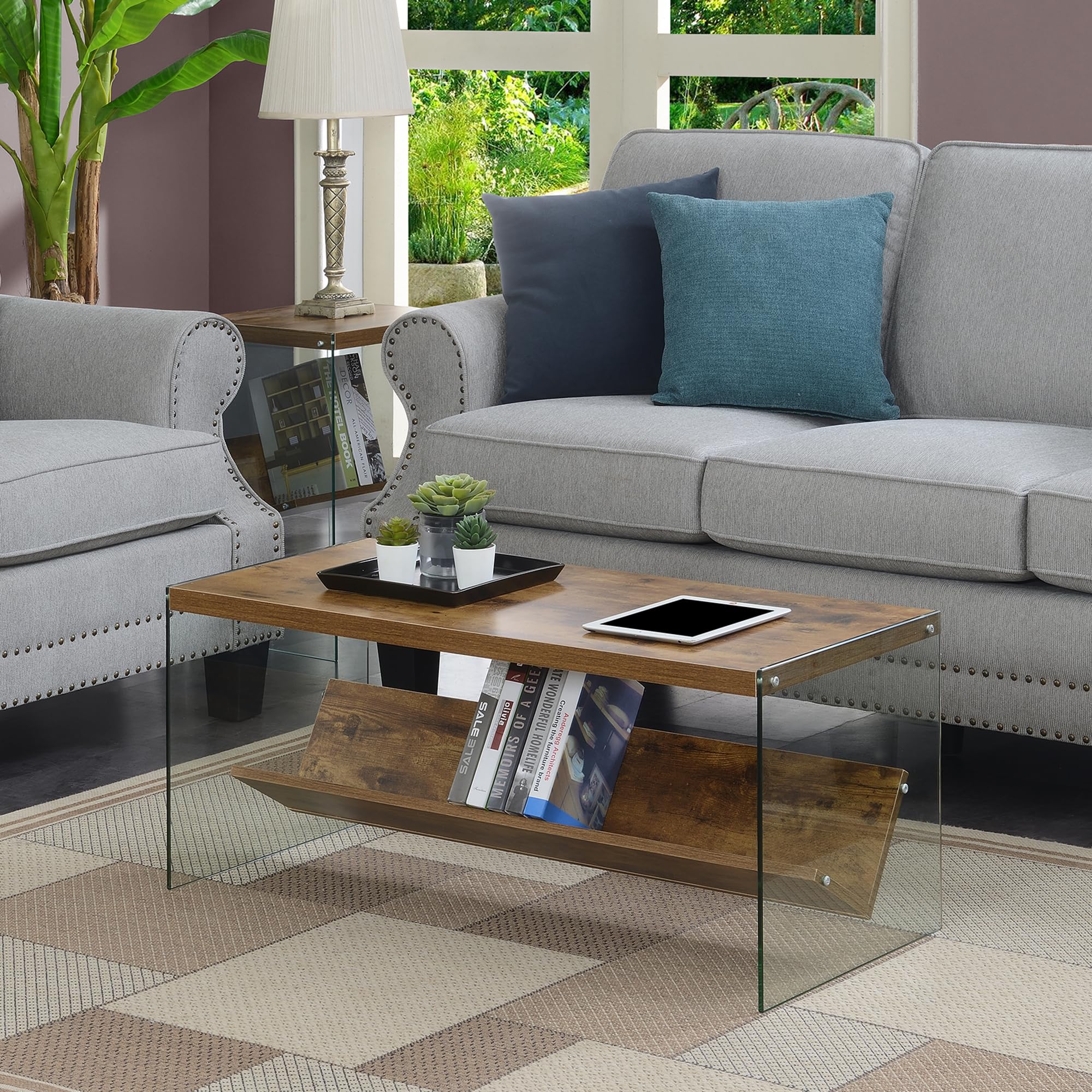 Modern Storage Shelf & Coffee Table - 40