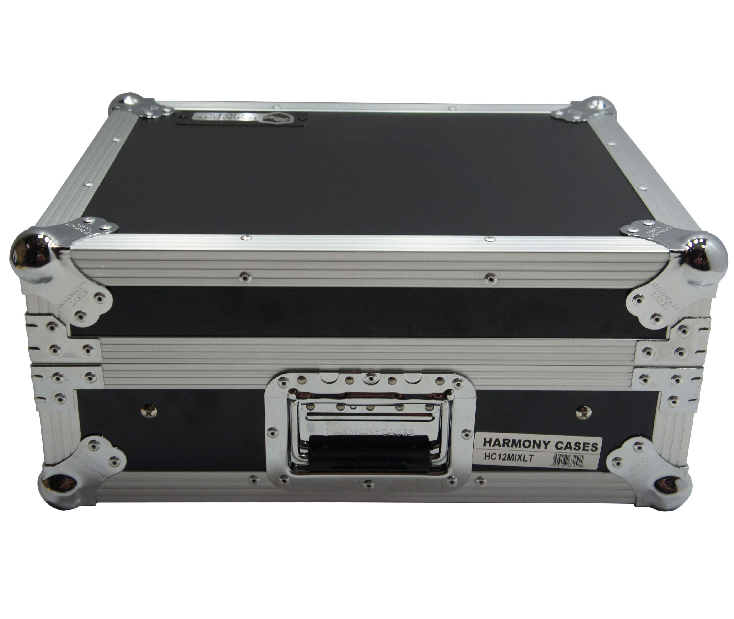Harmony Audio HC12MIXLT DJ Laptop Flight Case - Compatible with Allen & Heath Xone:92 Mixer | Durable Protection for DJ Equipment | Perfect for Club Gigs & Mobile DJ Setup