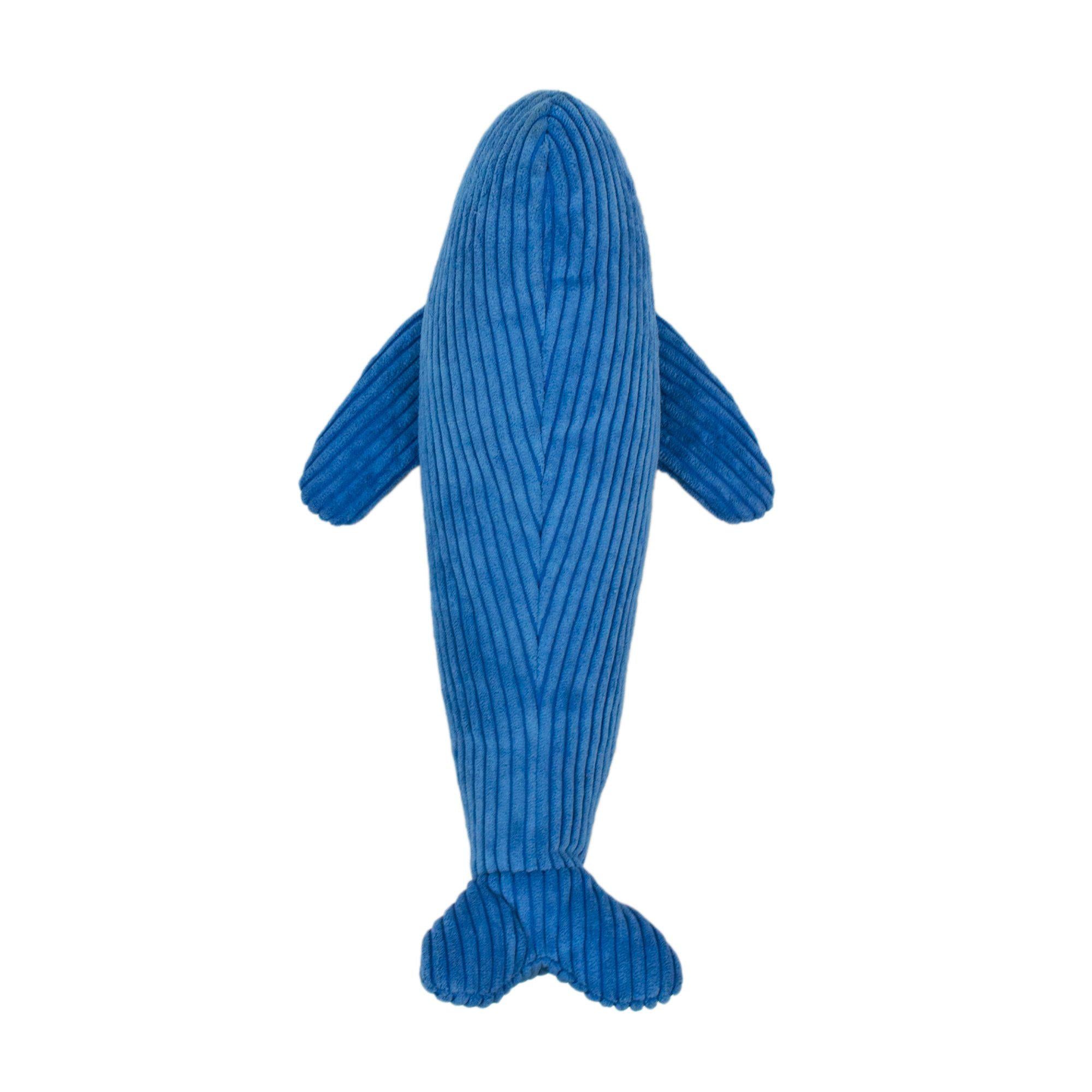 Soft Plush Whale Squeaker Toy for Dogs - Cute Interactive Chew Toy with Squeaker for Puppies & Small Pets - Perfect for Playtime, Training & Cuddling