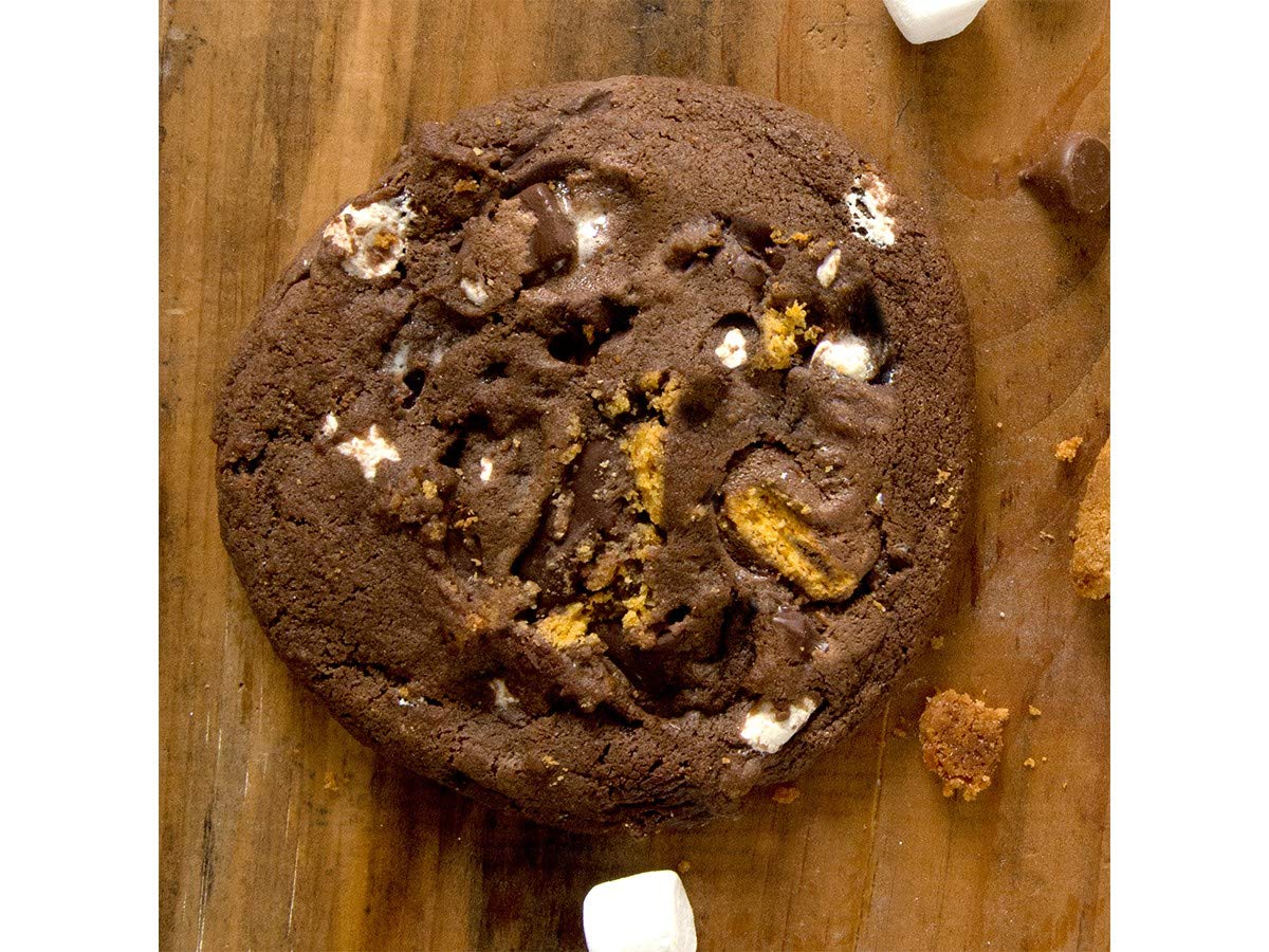 David's Cookies S'mores Cookie Dough - 4.5 oz (80 Count Case) | Perfect for Baking, Parties & Holiday Treats