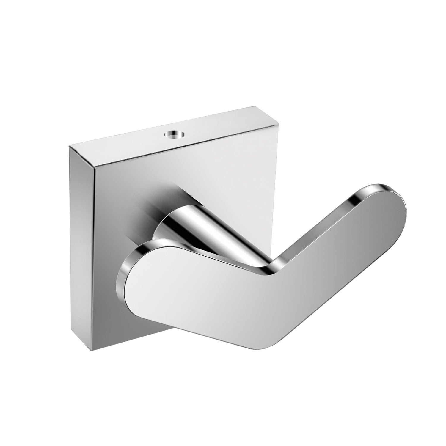 Stainless Steel Wall Mount Towel Hook by DAX Milano - 2 9/16 x 1 3/4 x 1 9/16 Inches (DAX GDC160122) - Perfect for Bathroom, Kitchen, or Entryway Organization