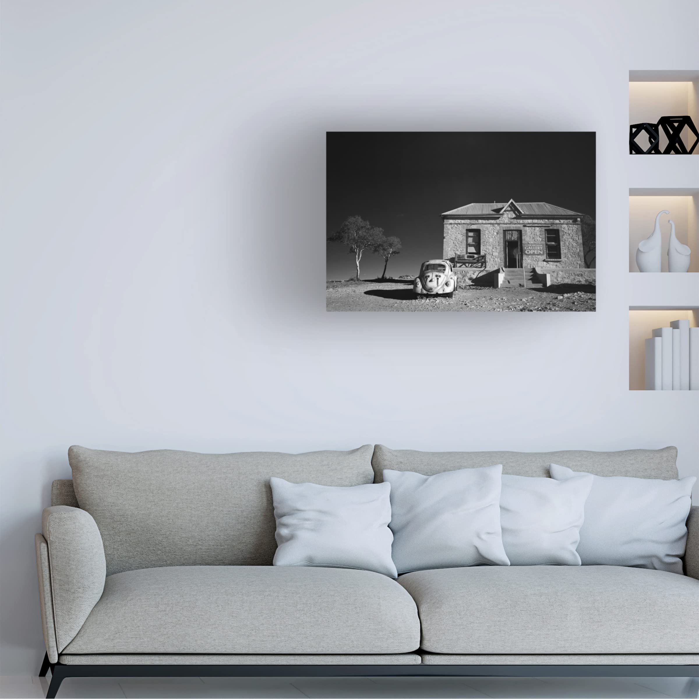 Trademark Fine Art 'Desert Gallery' Canvas Wall Art Print by Mel Brackstone - Perfect for Living Room, Bedroom & Office Decor