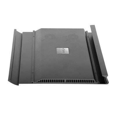 Spire PacificBreeze III Professional Universal Laptop Cooling Stand - Adjustable Ergonomic Laptop Cooler for 12-17 Inch Notebooks (Black, SP304AL B) - Perfect for Home Office, Gaming & Workstation Use