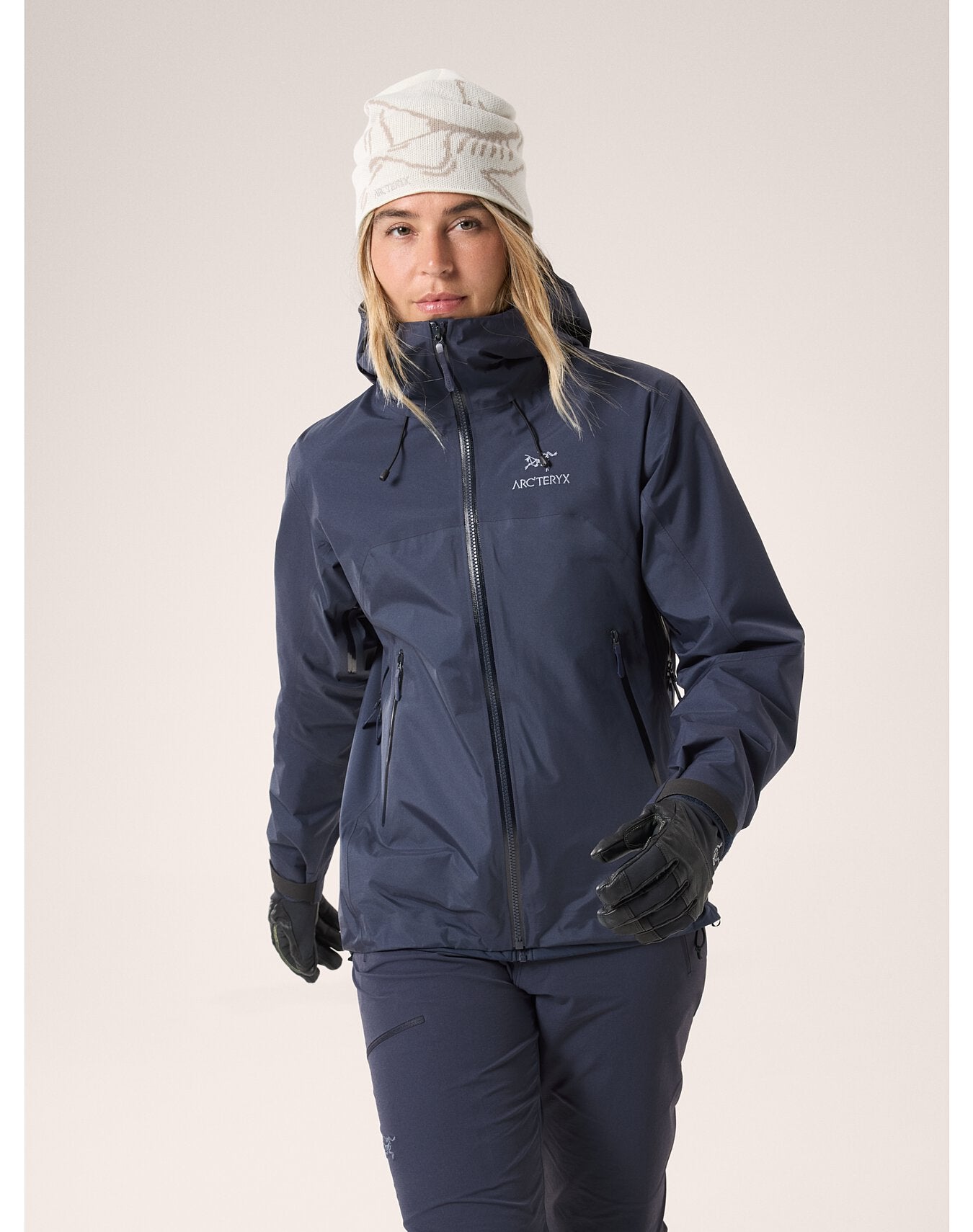 Women's Beta AR Jacket with StormHood - Waterproof & Breathable Outdoor Shell for Hiking, Skiing & Extreme Weather - X000006794