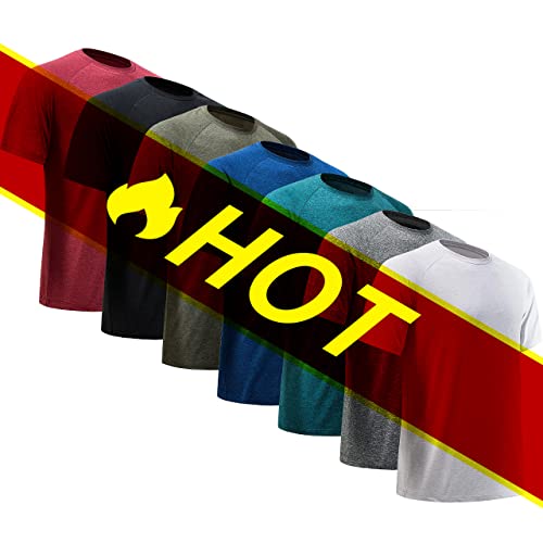 7 Pack Black, Dark Grey, Light Grey, Wine Red, Dark Blue, Army Green, Hydro Teal