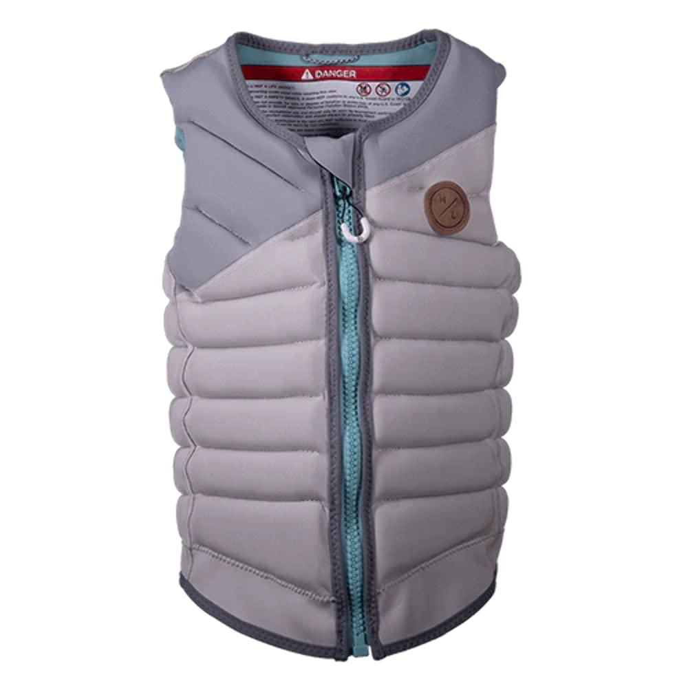 Hyperlite Scandal NCGA Women's Wakeboard Vest - Silver/White - Size XS - Perfect for Wakeboarding, Water Skiing & Boating
