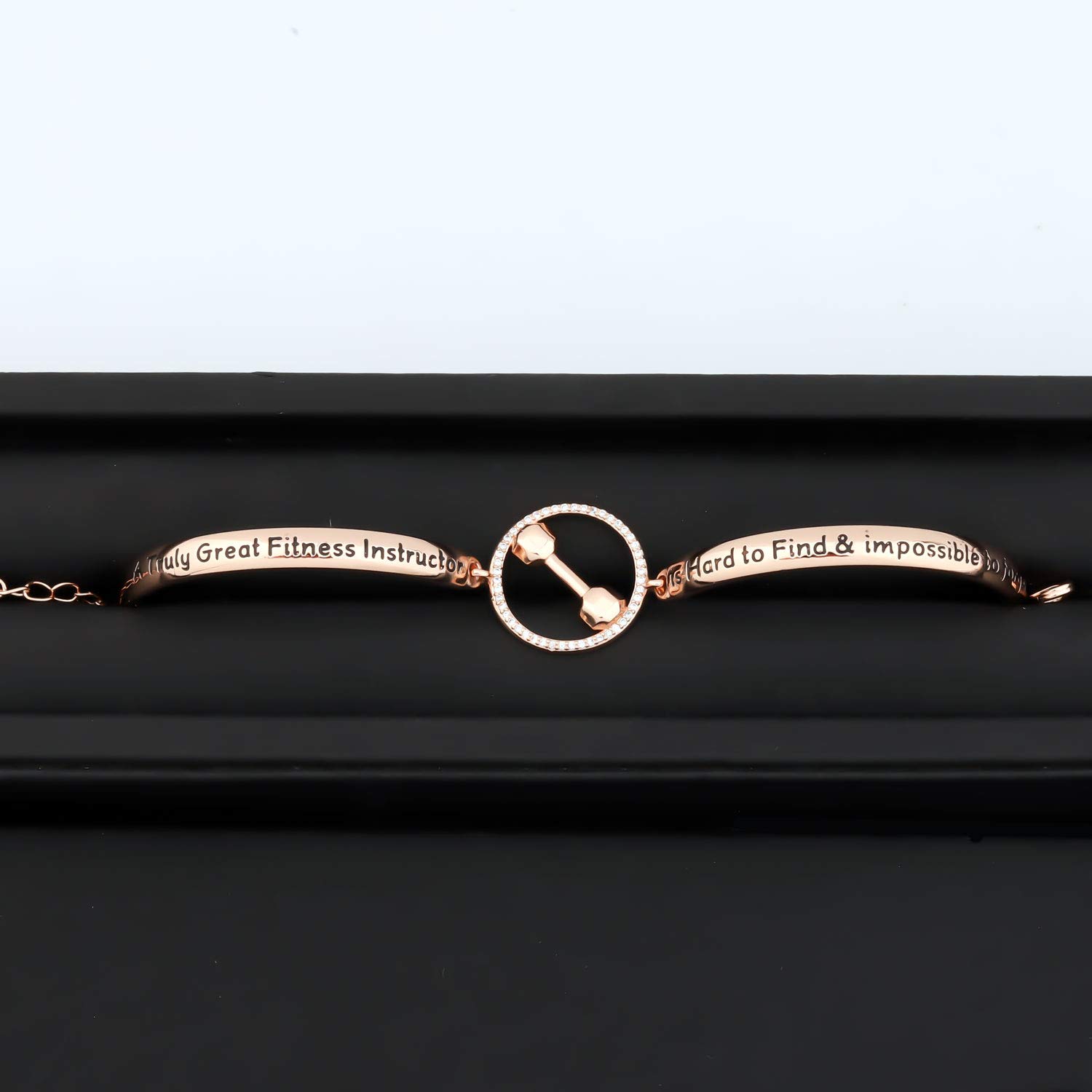 ENSIANTH Fitness Instructor Gift - Personalized Trainer Thank You Present for Yoga, Gym & Workout Coaches - Perfect for Appreciation, Holidays & Special Occasions