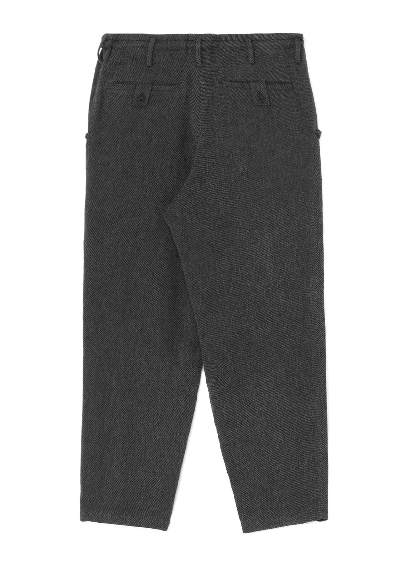Soft Tweed Men's Seam Flap Pocket Pants - Comfortable & Stylish Casual Trousers for Office, Travel & Everyday Wear