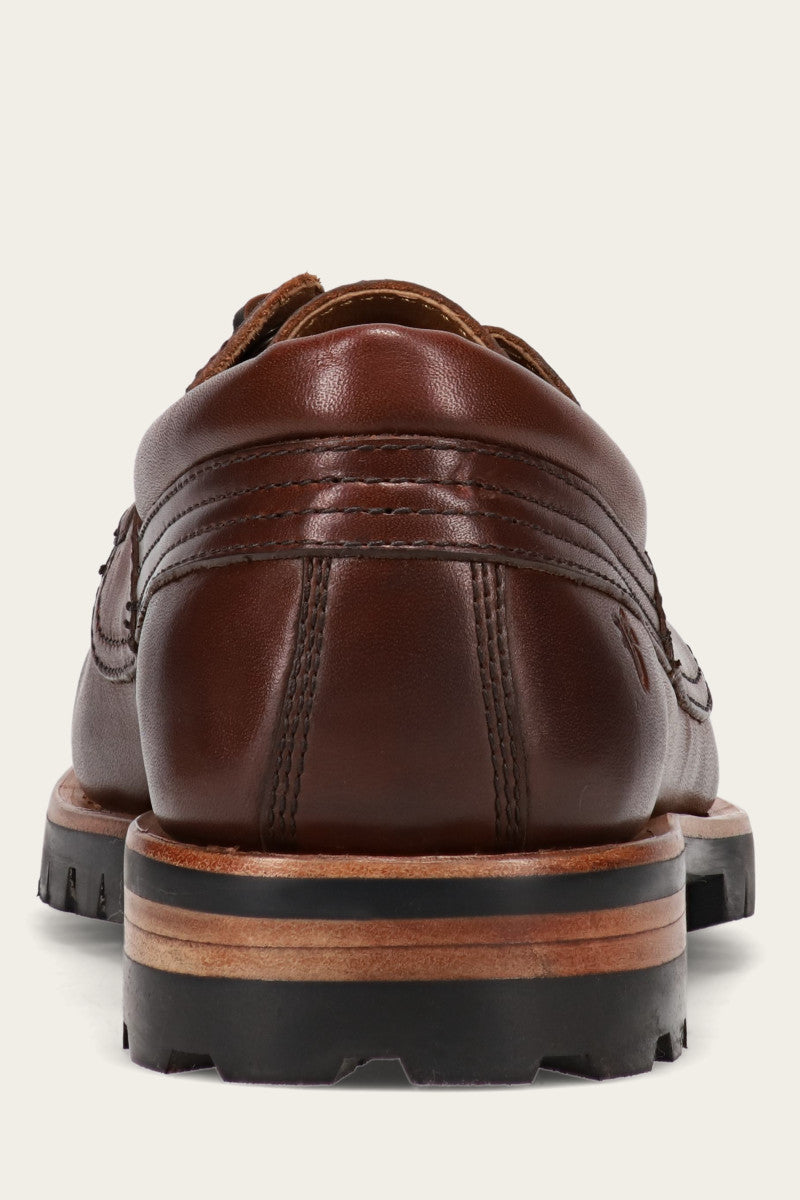 Hudson Camp Moc Slip-On Loafers for Men - Comfortable Casual Shoes with Cushioned Insole - Perfect for Walking, Travel & Everyday Wear