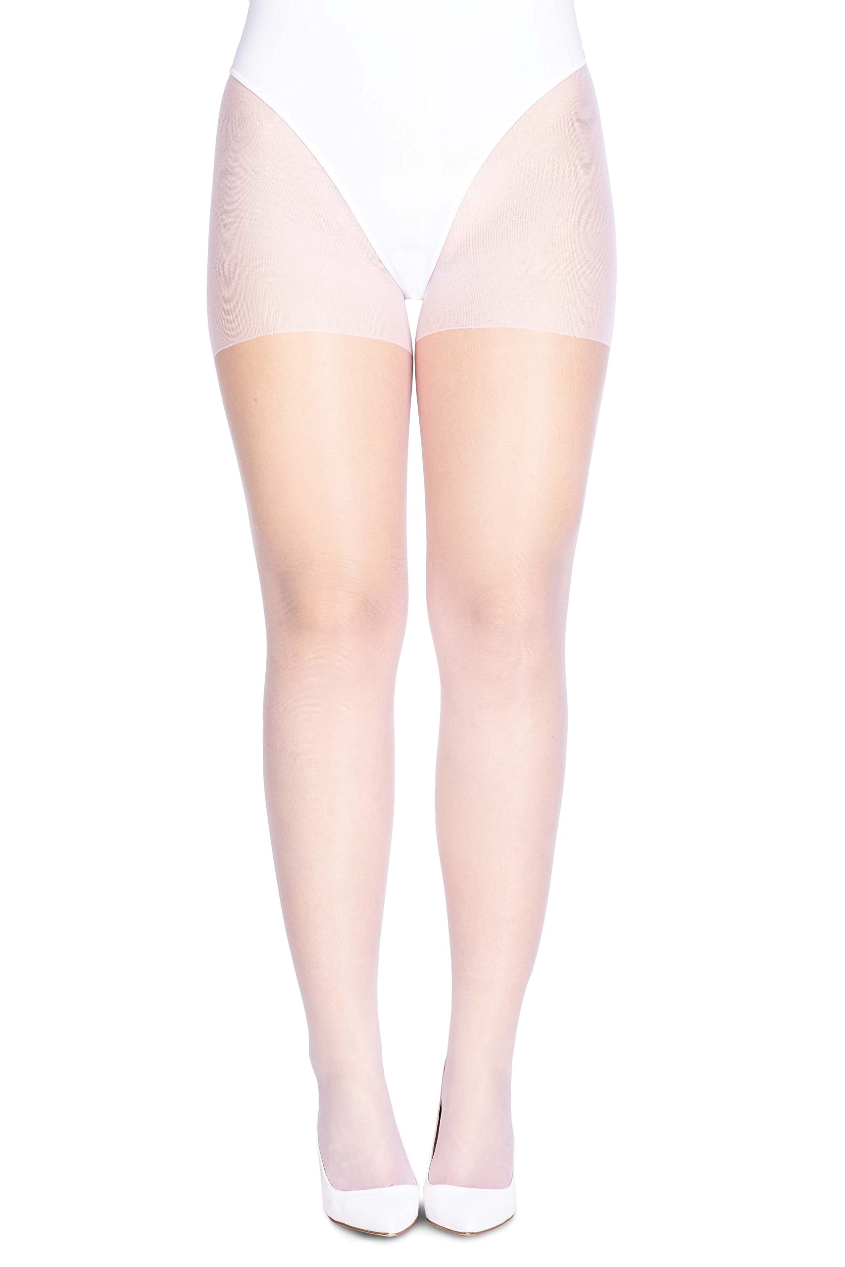 LORES 20 Denier Nude Women's Pantyhose - Semi-Sheer Natural Tights, Comfortable Full Stockings for Everyday Wear | Perfect for Office, Formal Events & Special Occasions