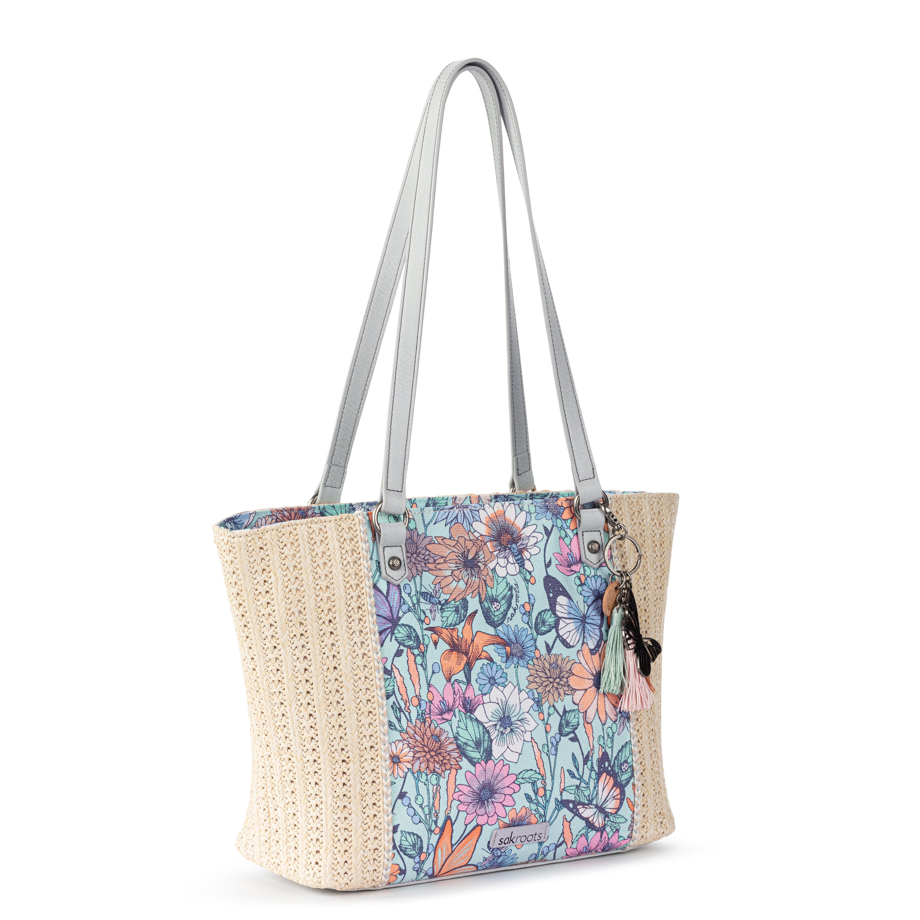 Stylish Metro Tote Bag for Women - Large Durable Canvas Shopping Tote with Long Handles - Perfect for Grocery Shopping, Beach Trips, Work & Travel