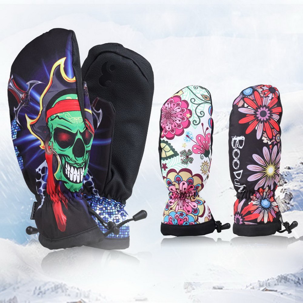 Waterproof Thermal Winter Ski Gloves for Men & Women - Windproof Cold Weather Gloves for Skiing, Snowboarding, Hiking & Outdoor Activities