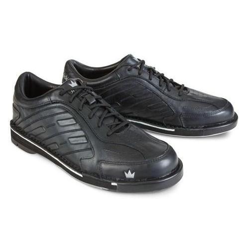 Brunswick Men's Team Brunswick Black Right Hand Bowling Shoes - Comfortable & Durable for League Play & Tournaments