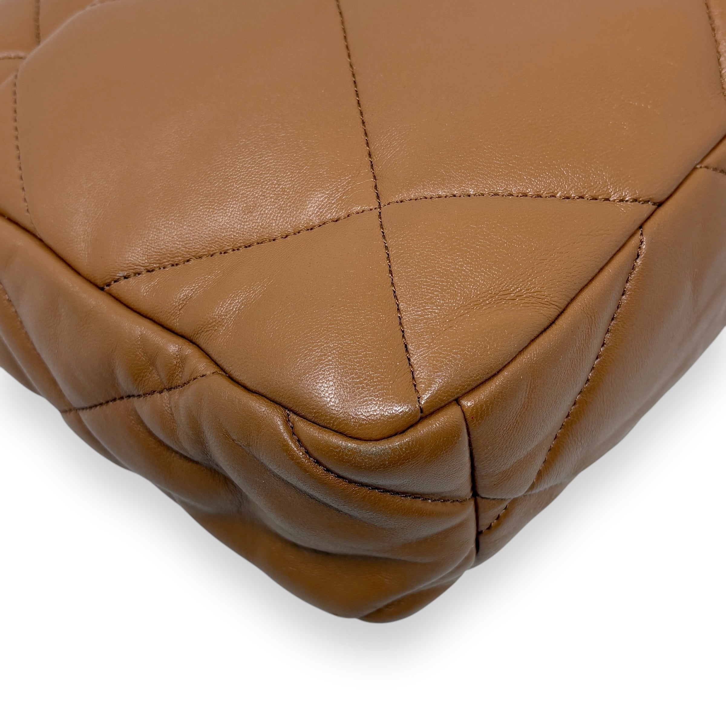 Chanel Caramel Large 19 Flap Bag - Luxury Designer Handbag for Women | Perfect for Everyday Use, Work & Special Occasions