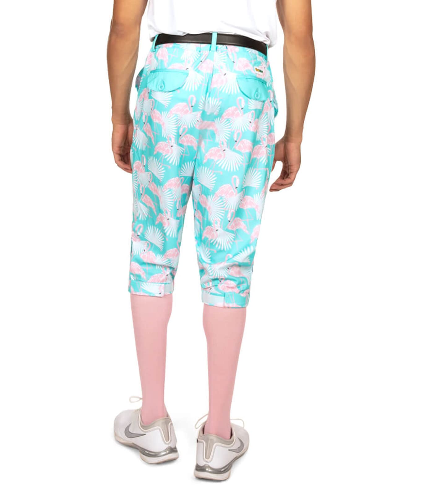 Men's Golf Knickers with Matching Socks - Athletic Fit Performance Pants | Trendy & Comfortable Golf Apparel for Men - Perfect for Golf Tournaments & Casual Wear