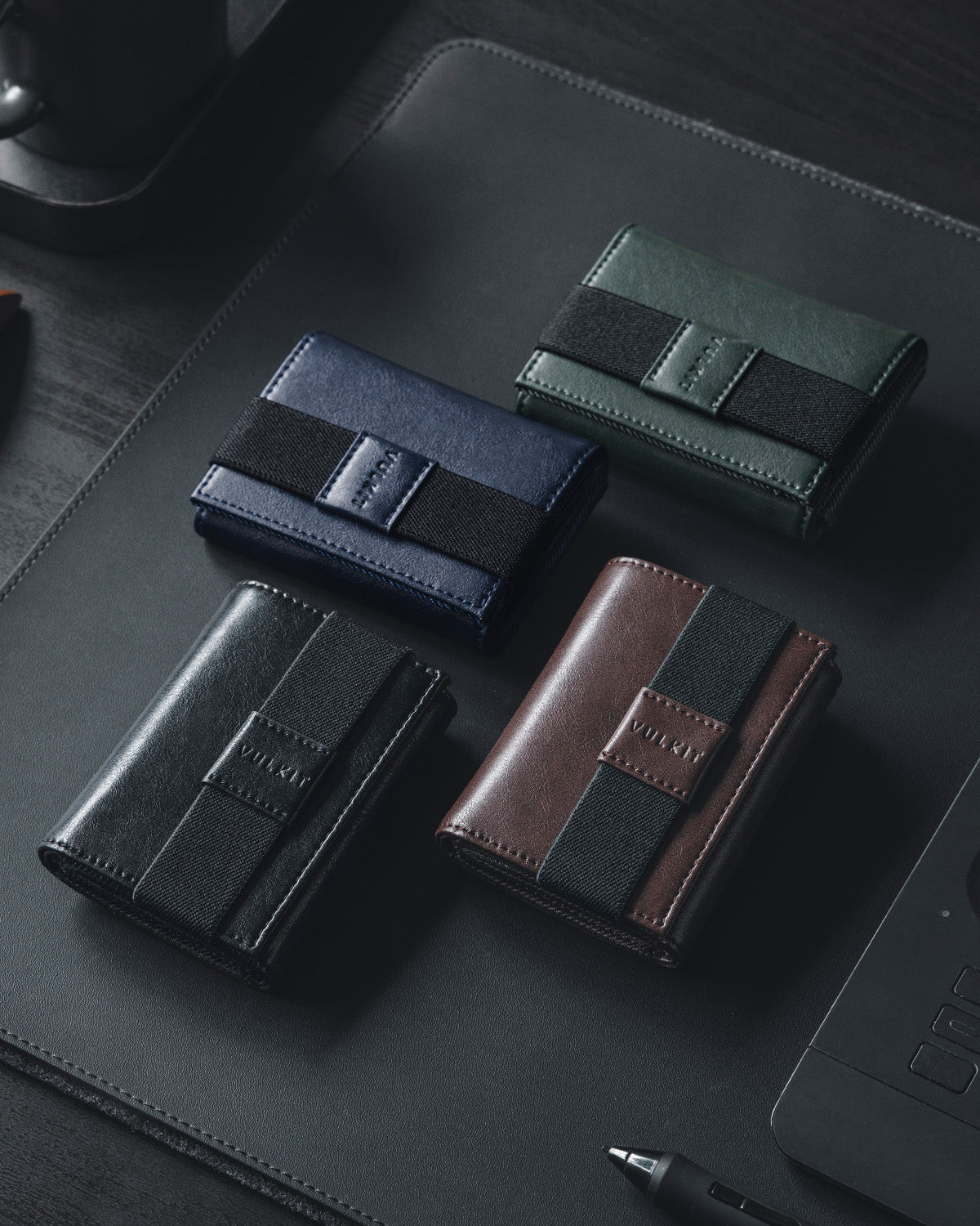 Premium VW109 Genuine Leather Trifold Wallet for Men - 3 ID Windows, 7 Card Slots, RFID Blocking, Coin Pocket & Bill Compartment - Perfect for Travel, Business & Everyday Use