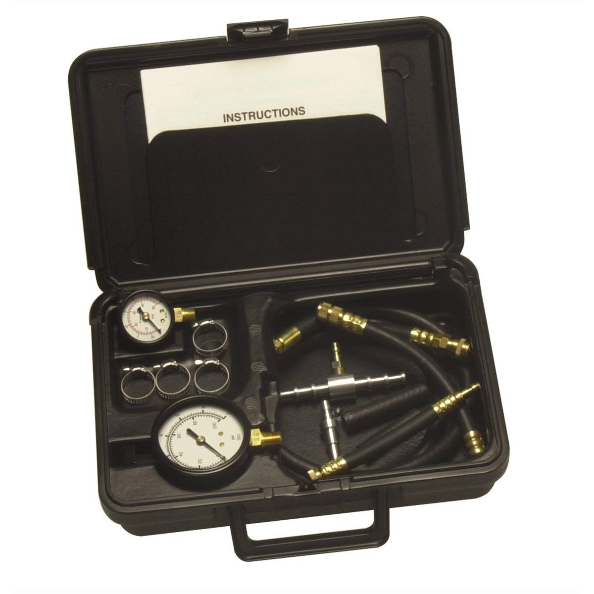 S&G Tool Aid 53980 Professional Fuel Injection Pressure Tester Kit - Automotive Diagnostic Tool for Diesel & Gasoline Engines - Perfect for Mechanics & DIY Car Repairs
