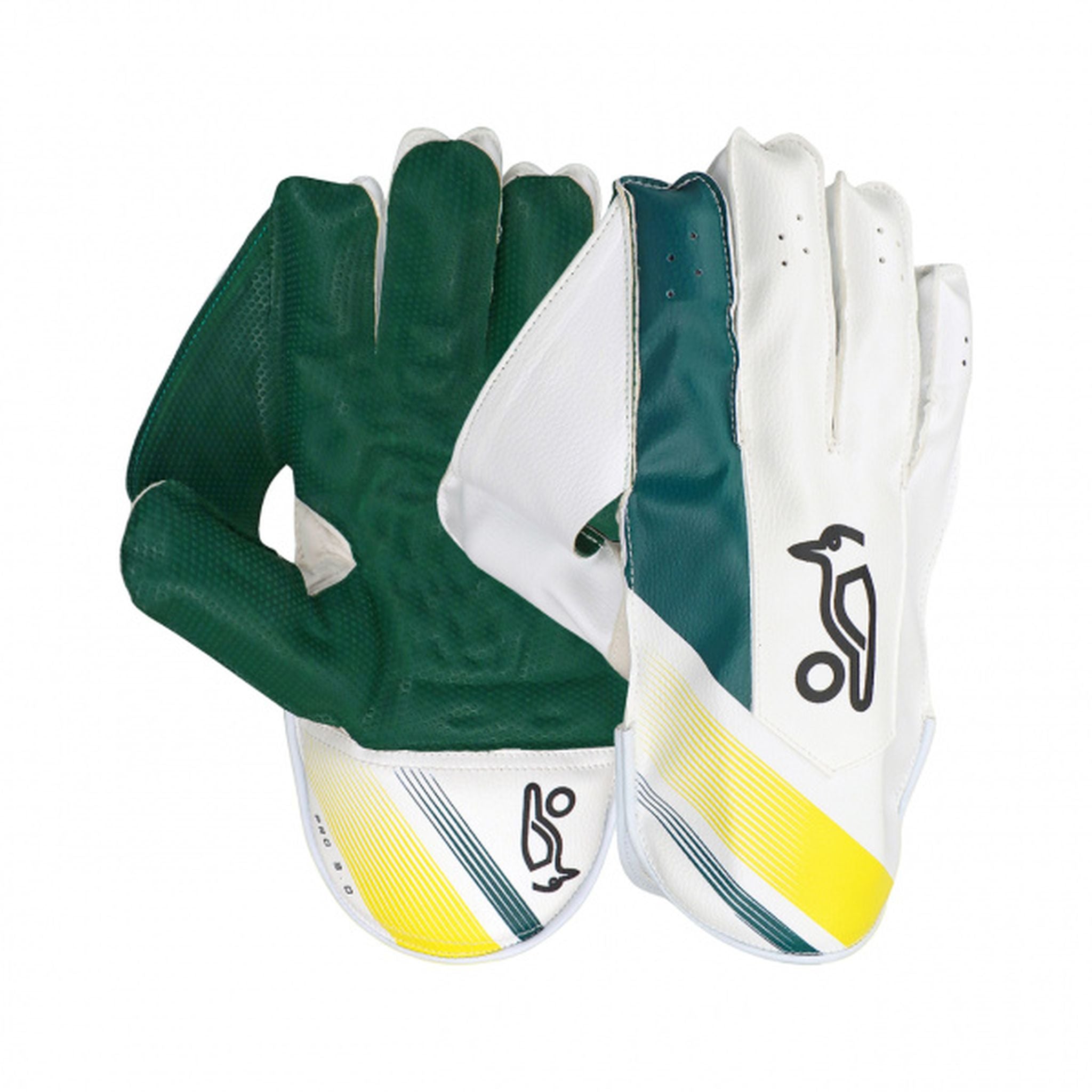 Kookaburra Pro 3.0 Cricket Wicket Keeping Gloves - Premium Leather Wicketkeeper Gloves for Cricket Practice & Matches - Perfect for Wicketkeepers & Cricket Enthusiasts