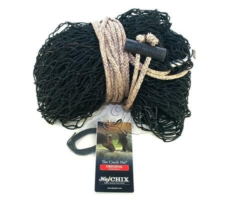 Hay Chix Slow Feed Hay Net for Horses, Livestock - Half Bale Size with 1.25