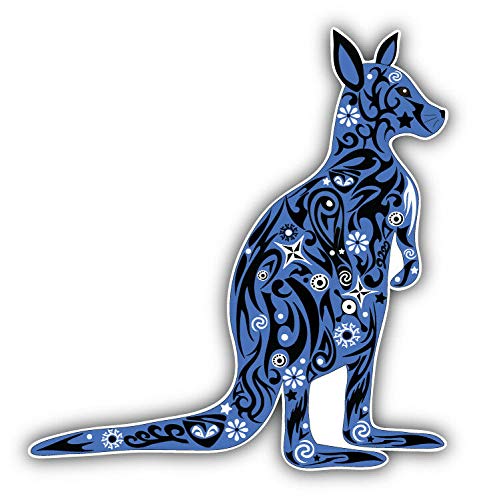 Stylish Kangaroo Double-Sided Stainless Steel Keychain - Durable Key Ring Holder with Car Key Finder - Perfect for Home, Office & Travel Organization
