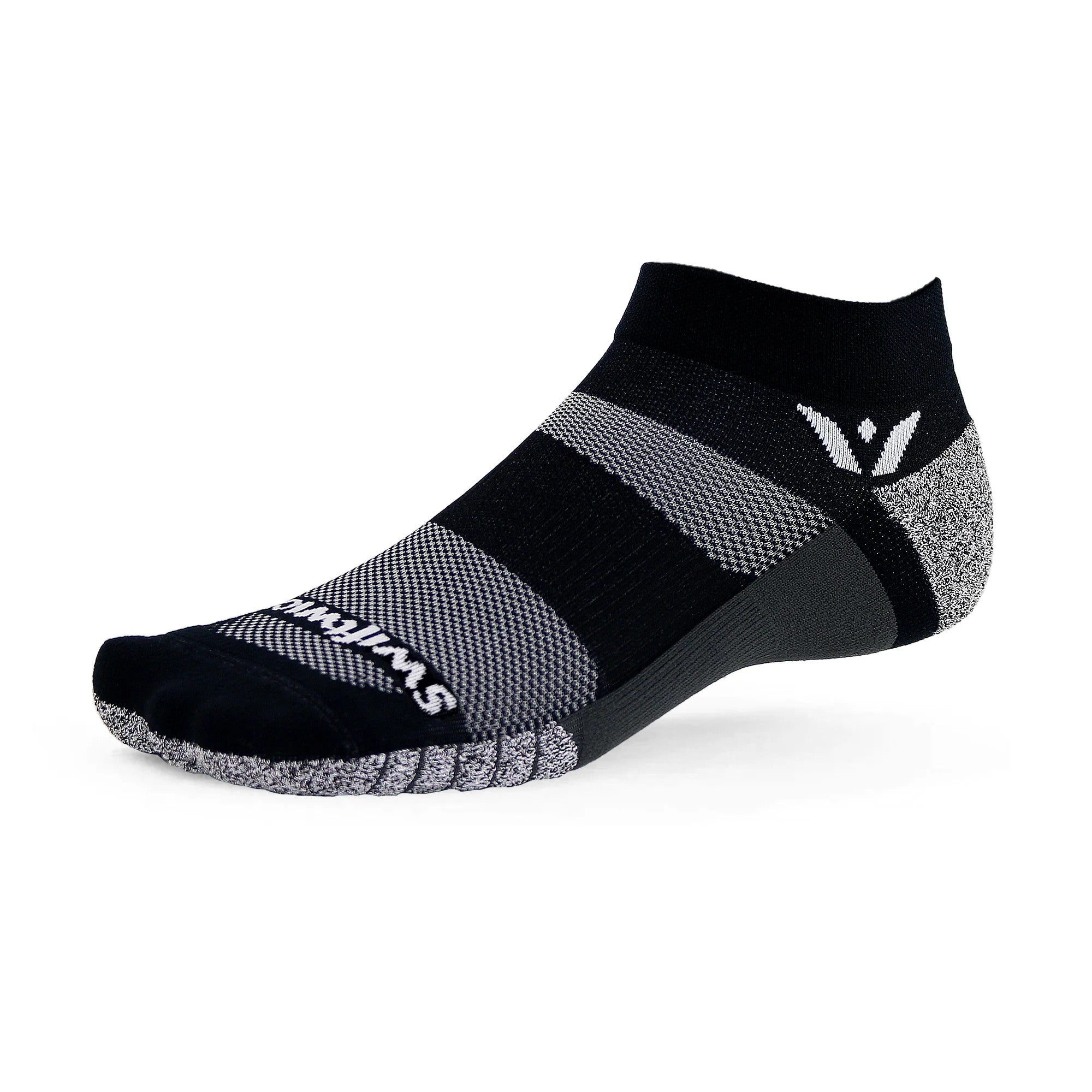 Swiftwick Flite XT Ankle Socks - Performance Running & Cycling Socks for Men & Women - Moisture-Wicking, Breathable & Cushioned for All-Day Comfort - Perfect for Marathon, Hiking & Outdoor Sports