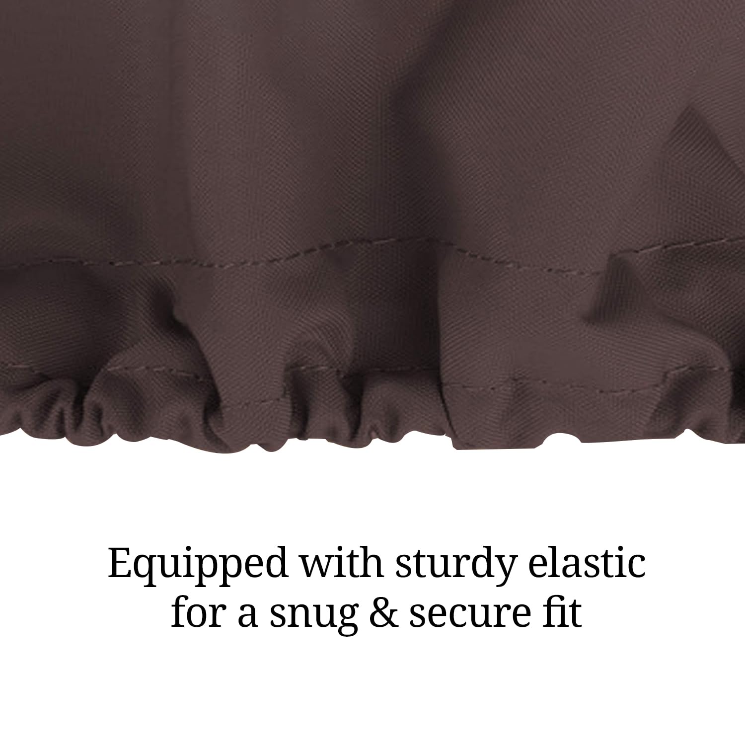 Heavy Duty 18 Oz Waterproof Rectangle Table Cover - UV & Weather Resistant Outdoor Patio Table Protector (75