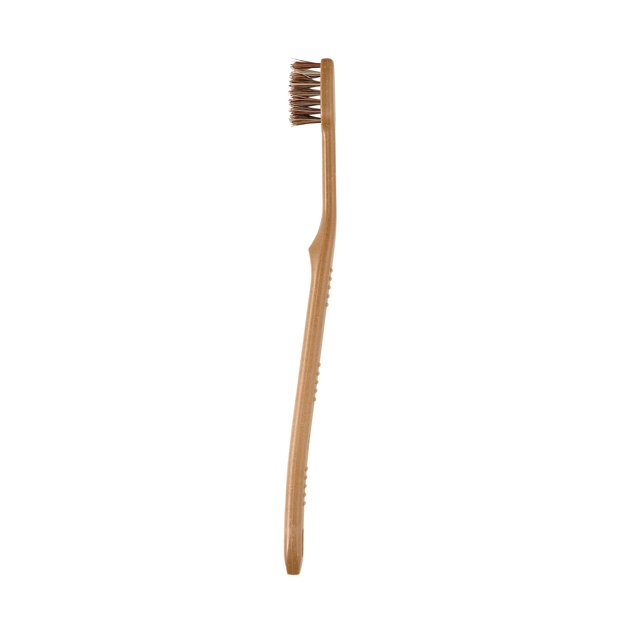 Eco-Friendly Bamboo Toothbrush with Natural Bristles - Gentle & Biodegradable - Perfect for Sustainable Oral Care at Home or Travel