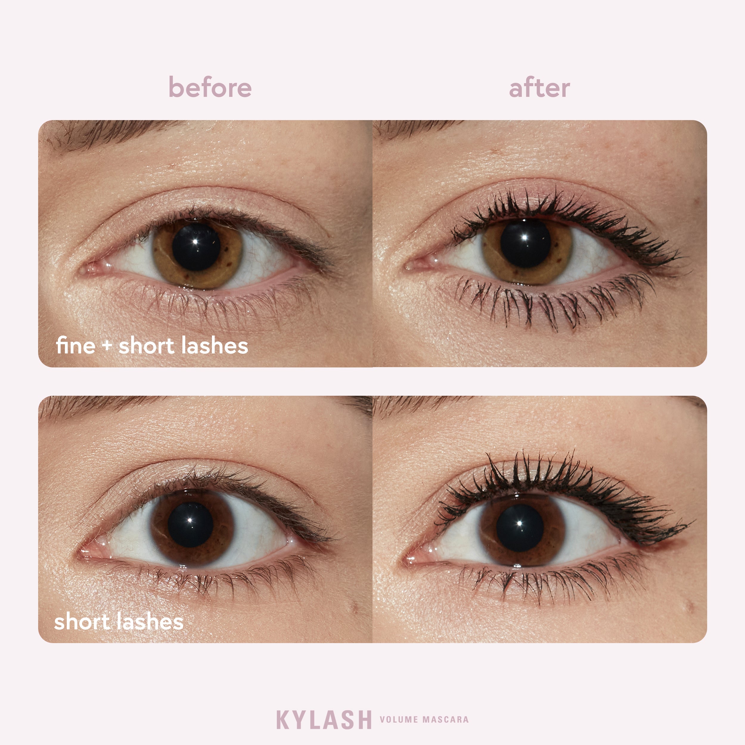 Mini Kylash Volume Mascara - Lengthening & Volumizing Waterproof Mascara for Dramatic Lashes | Perfect for Daily Wear, Night Out & Special Occasions