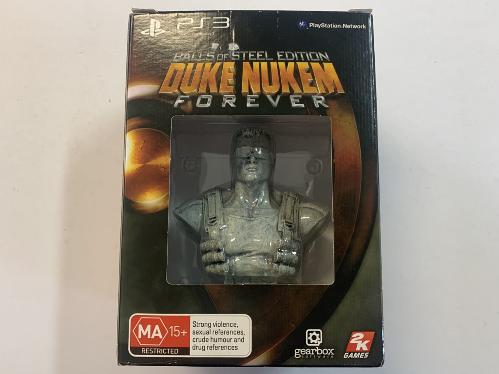 Duke Nukem Forever Balls Of Steel Edition - Original Box (Game Not Included) - Collector's Item for PC Gaming Fans & Retro Video Game Enthusiasts