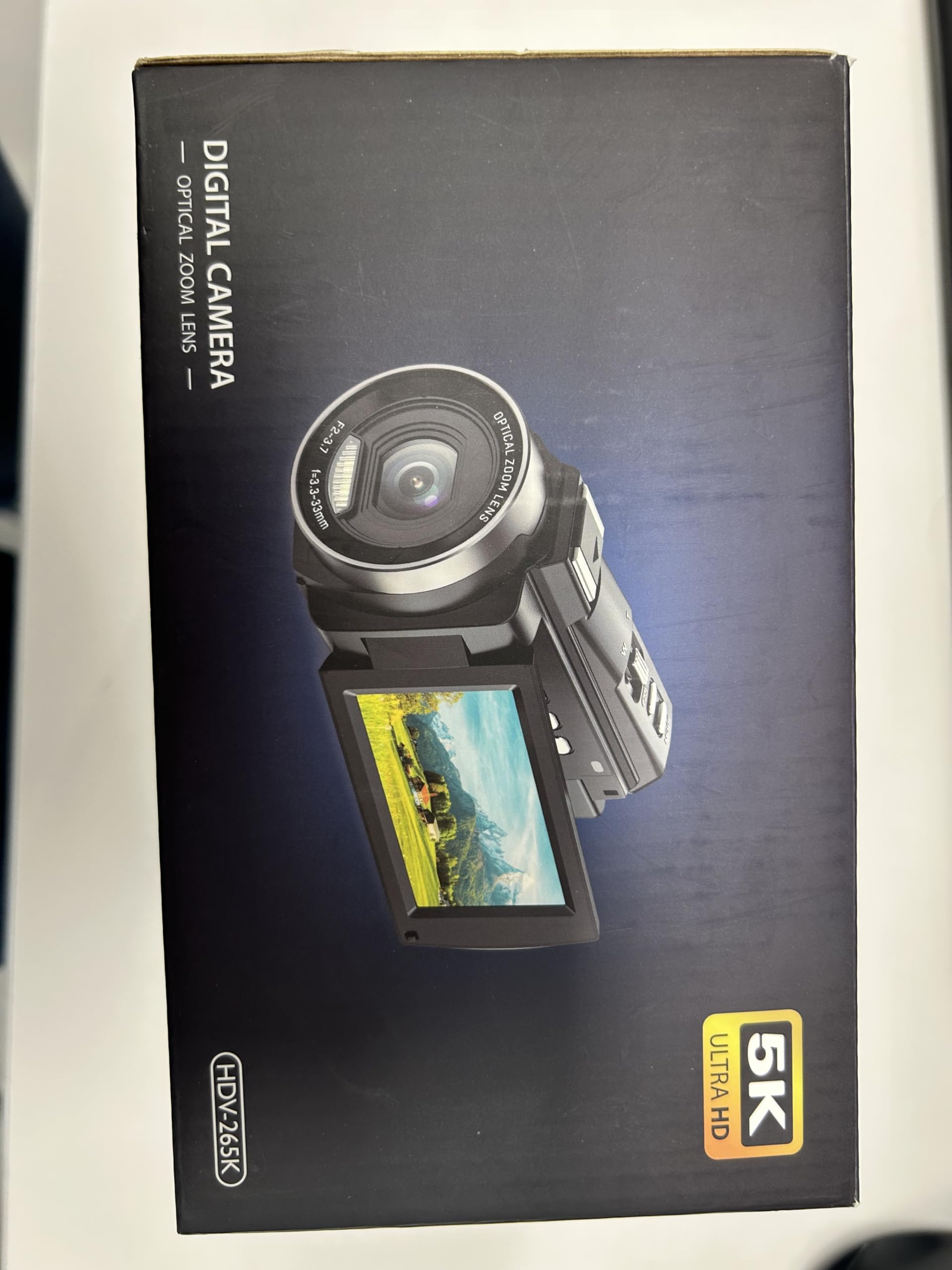 **Ahlirmoy 5K Video Camera Camcorder with 10X Optical Zoom, 48MP & 30FPS - WiFi, IR Night Vision, Remote Control, 2 Batteries - Perfect for YouTube Vlogging, Travel Filming, and Night Photography**