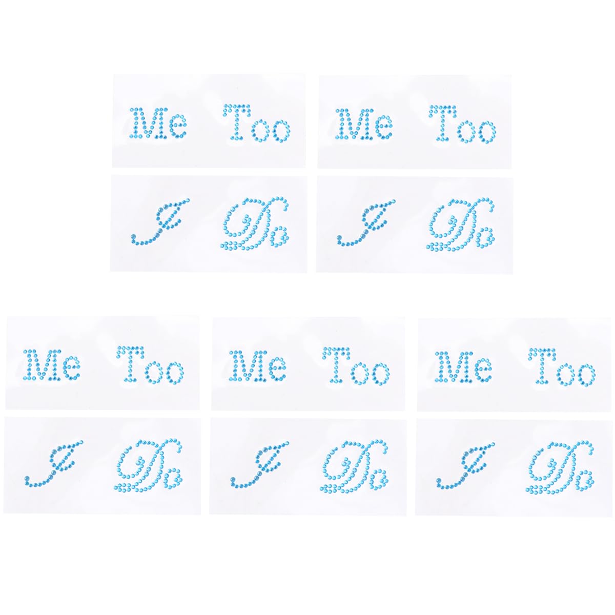 EXCEART Rhinestone Shoe Stickers - Self-Adhesive Sole Protector Appliques, Wedding Decals for Bridal Shoes (10pcs) | Perfect for 
