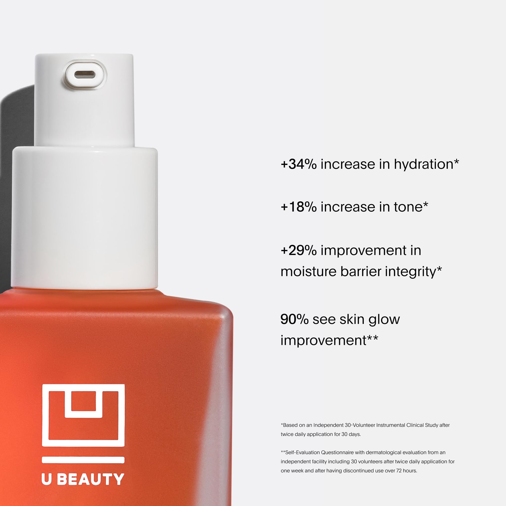 U Beauty Super Intensive Face Oil - Hydrating Hyaluronic Acid Moisturizer with Avocado, Squalane & Jojoba Oil for Dry, Dehydrated & Aging Skin - Daily Anti-Aging Skincare for Women & Men