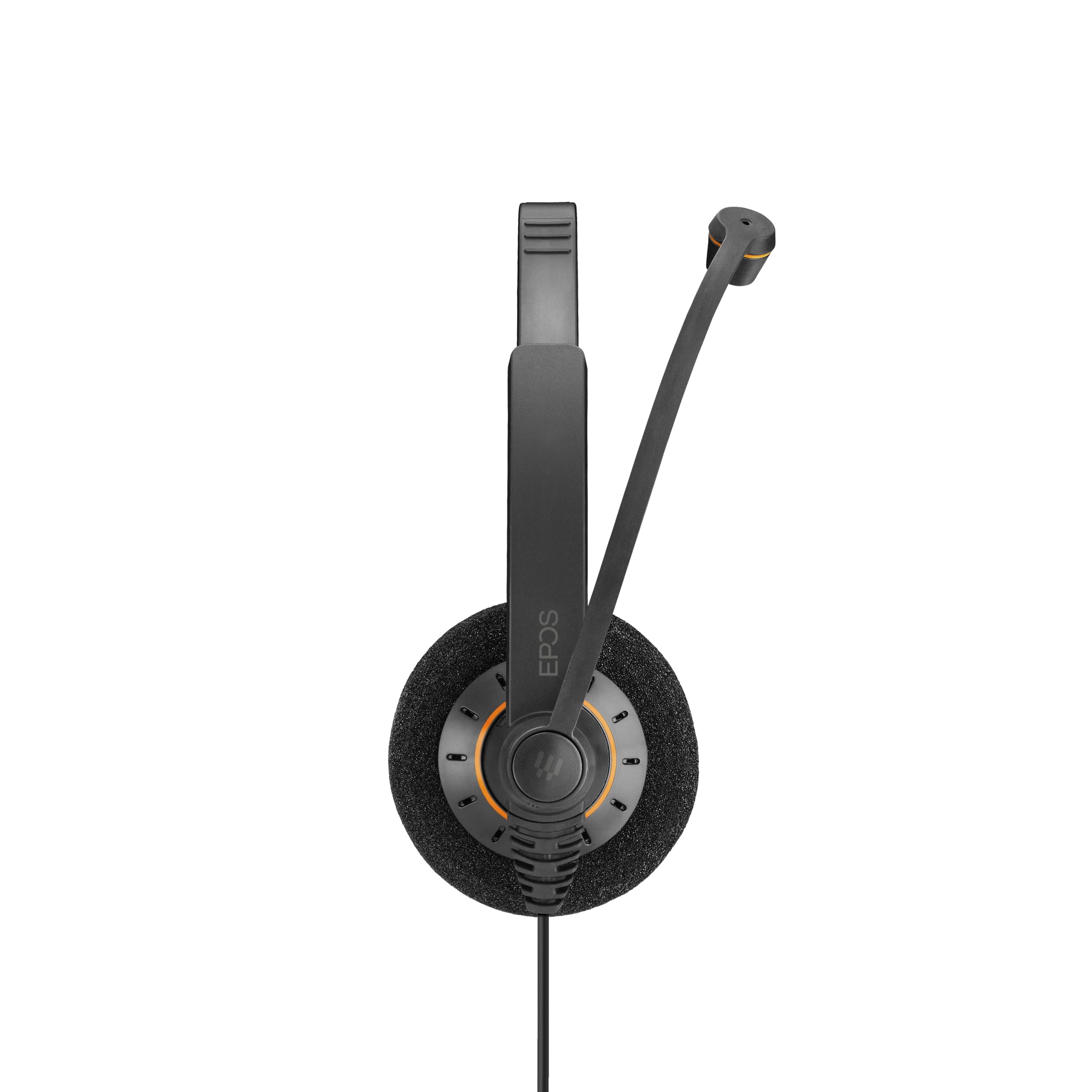 EPOS Sennheiser SC 60 USB ML Business Headset (504547) - Noise Cancelling Mic, HD Sound, USB Connector | Perfect for Skype Meetings, Call Centers & Remote Work (Black)