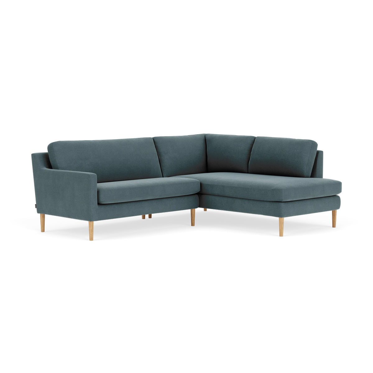 Astha Fabric Right Corner Sofa - Modern L-Shaped Sectional Couch for Living Room, Home Theater & Small Spaces | Comfortable & Stylish Lounge Furniture