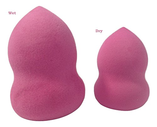Professional Makeup Blender Sponges 2-Pack - Seamless Liquid Foundation Blender, Highlighter & Contour Sponge for Flawless Application | Perfect for Everyday Makeup & Professional Studio Use