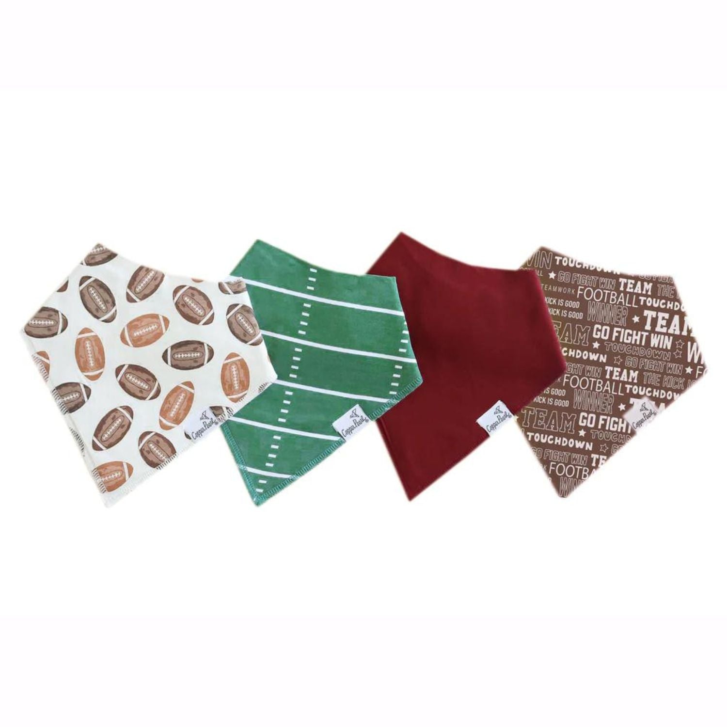 Soft Organic Cotton Baby Bandana Bibs - 5 Pack, Cute & Absorbent Drool Bibs for Infants & Toddlers - Perfect for Feeding, Teething, and Everyday Use