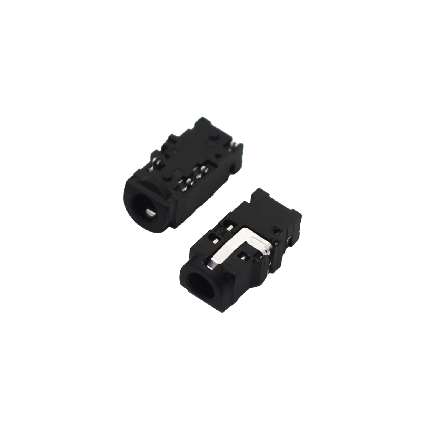 2-Pack Replacement 3.5mm Headphone Jack Port Socket for Nintendo Switch Console - Repair Part for Audio Port Fix - Perfect for Gaming, Streaming & Travel Use