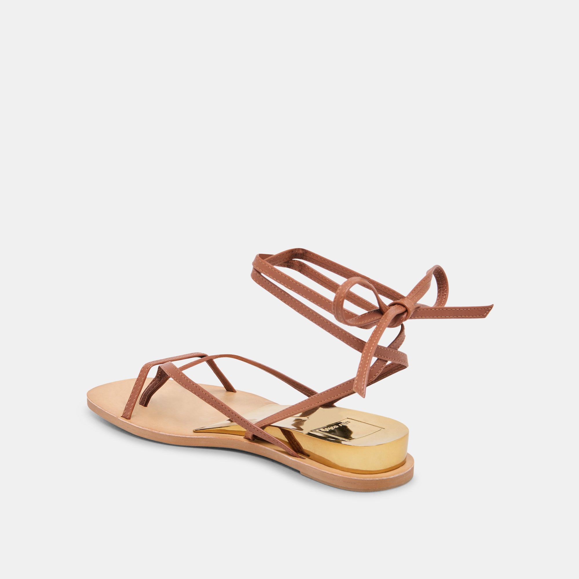 Premium RUDIE Leather Sandals in Cognac Brown - Comfortable & Stylish for Women's Casual Wear, Beach Outings & Summer Fashion