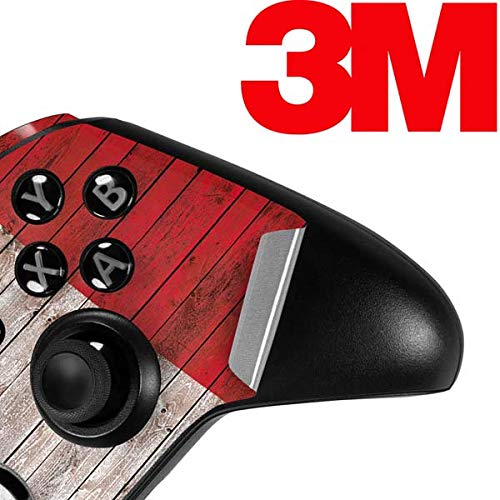 Skinit Italian Flag Dark Wood Gaming Skin Decal for Xbox One Elite Controller - Durable Protective Cover for Gaming, Collectibles & Customization